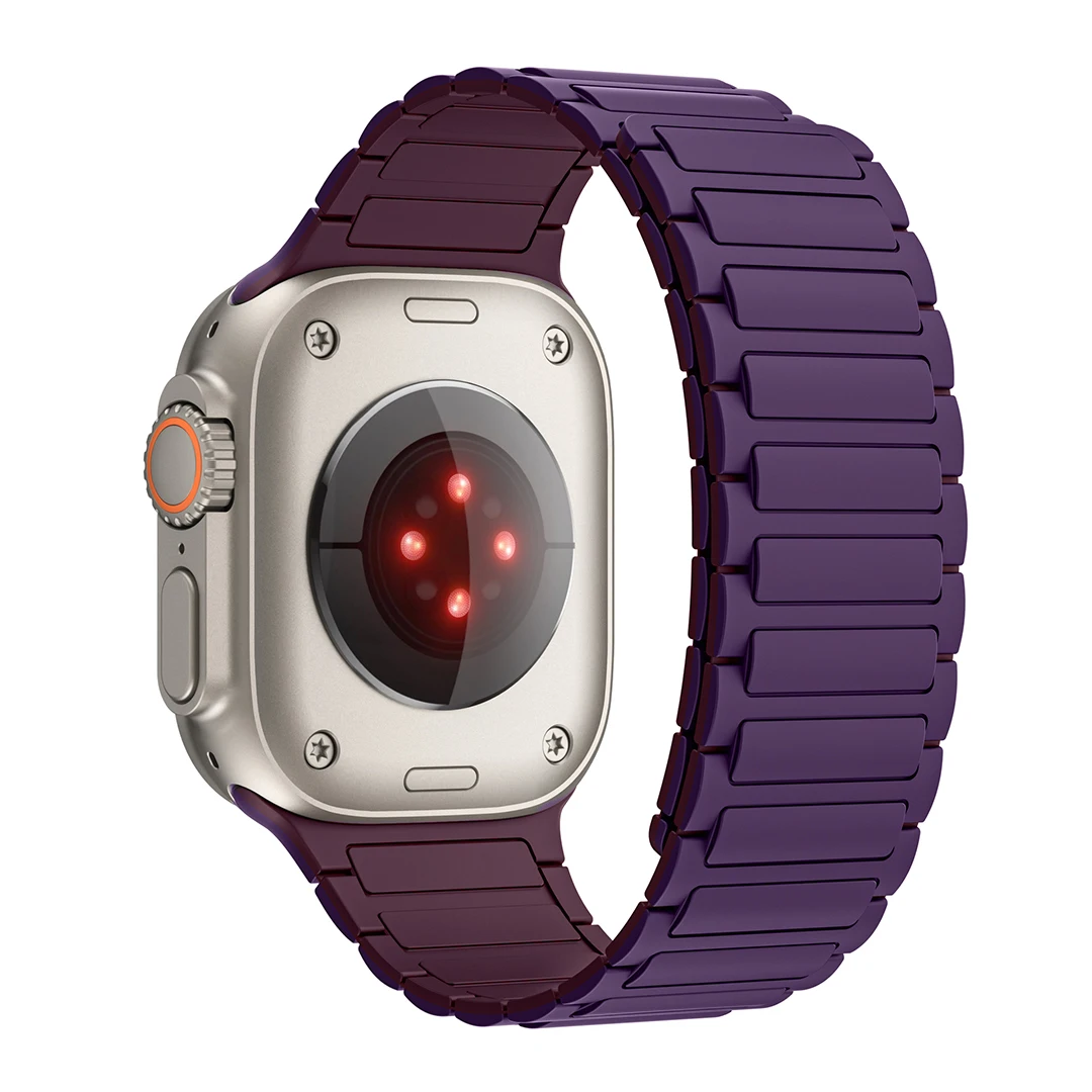 Silicone Magnetic Band for Smartwatches - Elegant and Versatile Wristband Bracelet