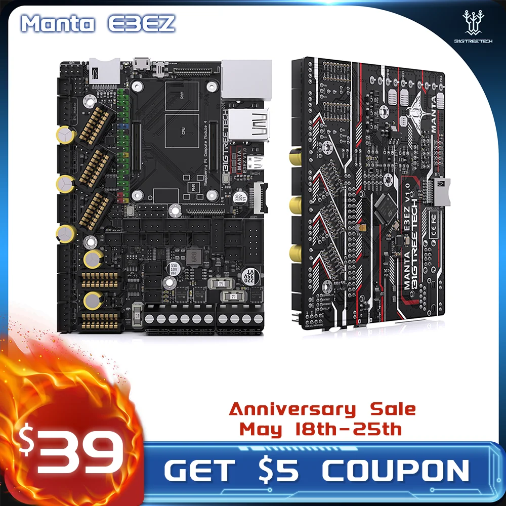 Scheda Madre BIGTREETECH SKR Mini E3 V3.0 Per Stampanti 3D - Silenziosa, Con Driver TMC2209, Per Ender 3, Ender 5, CR10 - Foto 10