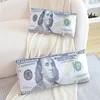 Two Sizes U.S. Dollar Plush Pillow Stuffed Currency Long Cushion Sleeping Bolster Head Support Plushie Present 3