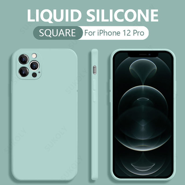 Silicone Case for iphone 11 12 13 Pro Max X XS Max XR Candy Color Soft Cover For iPhone SE 2020 7 8 6 6S 13 Mini Cases