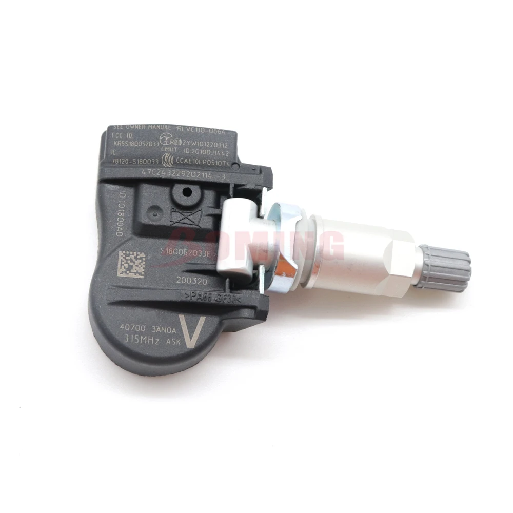 TPMS Ÿ̾ з  , ڵ 40700-3AN0A, ֻ Ƽ, ƽø NV200 Ʈ,  407003AN0A, 315Mhz