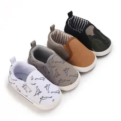 Meckior New Baby Shoes Sneakers Baby Boy Girl Sports Shoes Toddler Rubber Sole Anti-slip First Walkers Infant Newborn Moccasins