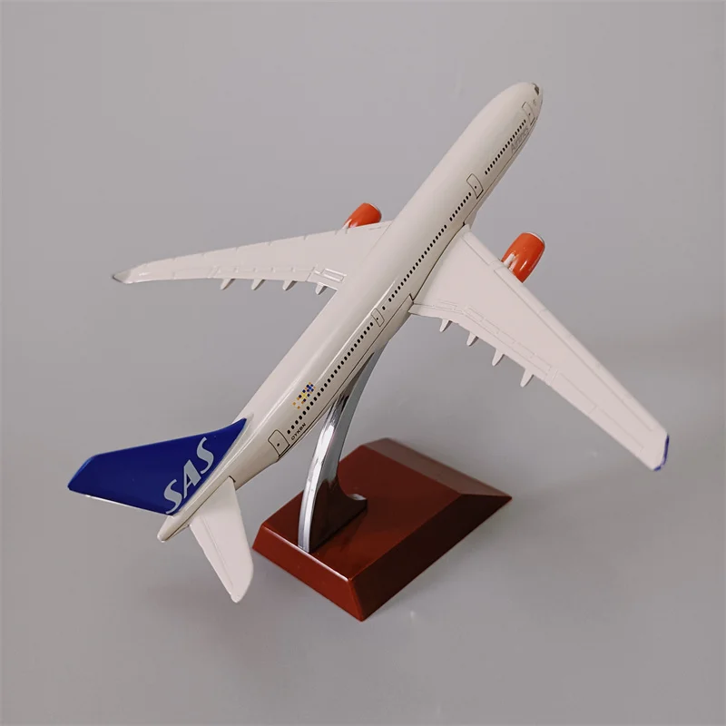 

16cm Alloy Metal Air Scandinavian SAS Airbus 330 A330 Airlines Airplane Model Airways Air Plane Model Scale Diecast Aircraft