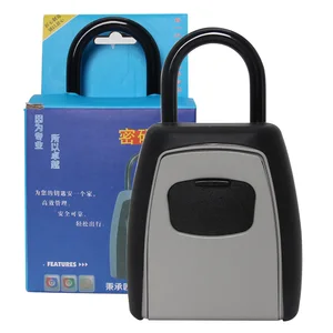 Image for 4 Digit Combination Durable Key Storage Home Lock  