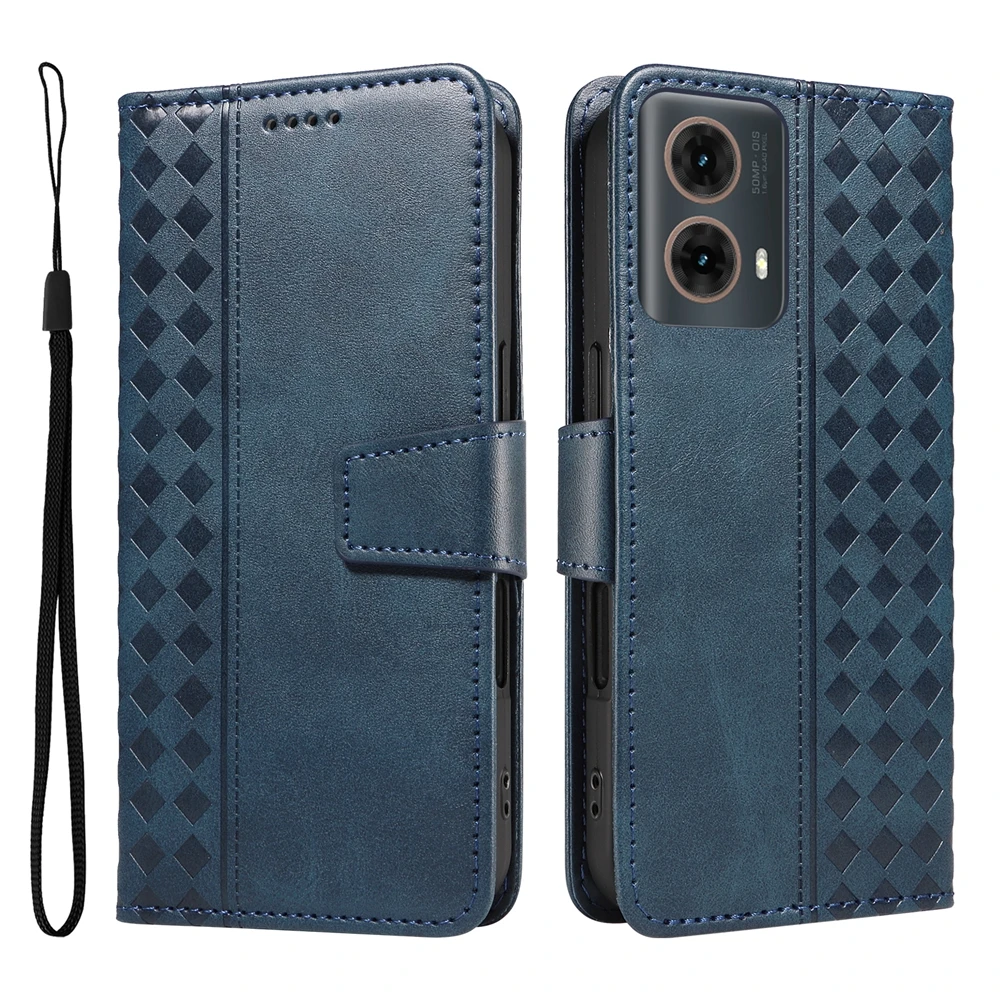 Premium Magnetic Leather Flip Wallet Case - Sleek and Durable Design