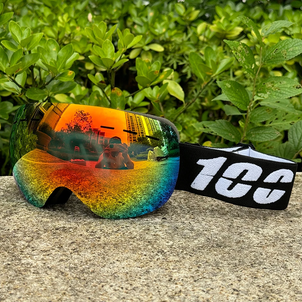 Ski Goggles Double Layers UV400 Anti-fog Winter Outdoor Sport Eyewear Ski Glasses Skiing Mask Snowboard Men Women Snow Goggles 4