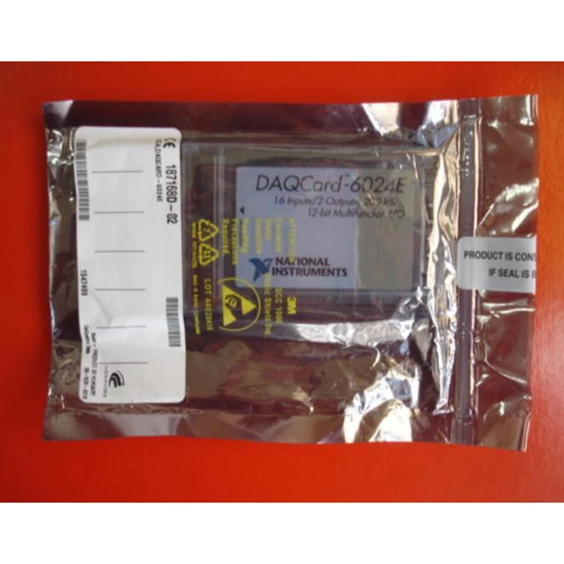 100% новая в коробке American NI DAQ многофункциональная карта сбора данных DAQCard-6024E |