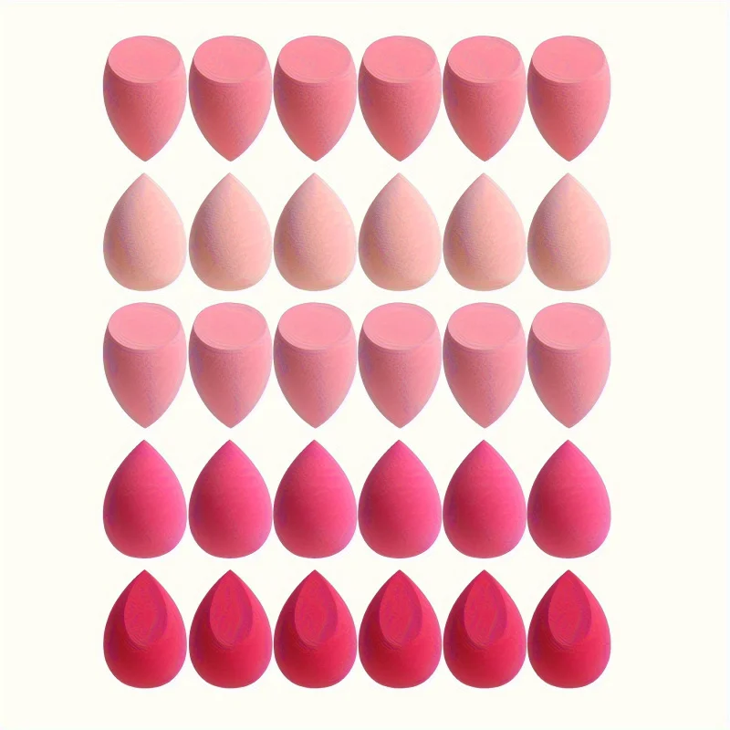 7 set di spugna per trucco: adatto per liquidi, crema e polvere BBApply, pennello per trucco in cotone senza profumo, multicolore - immagine 5