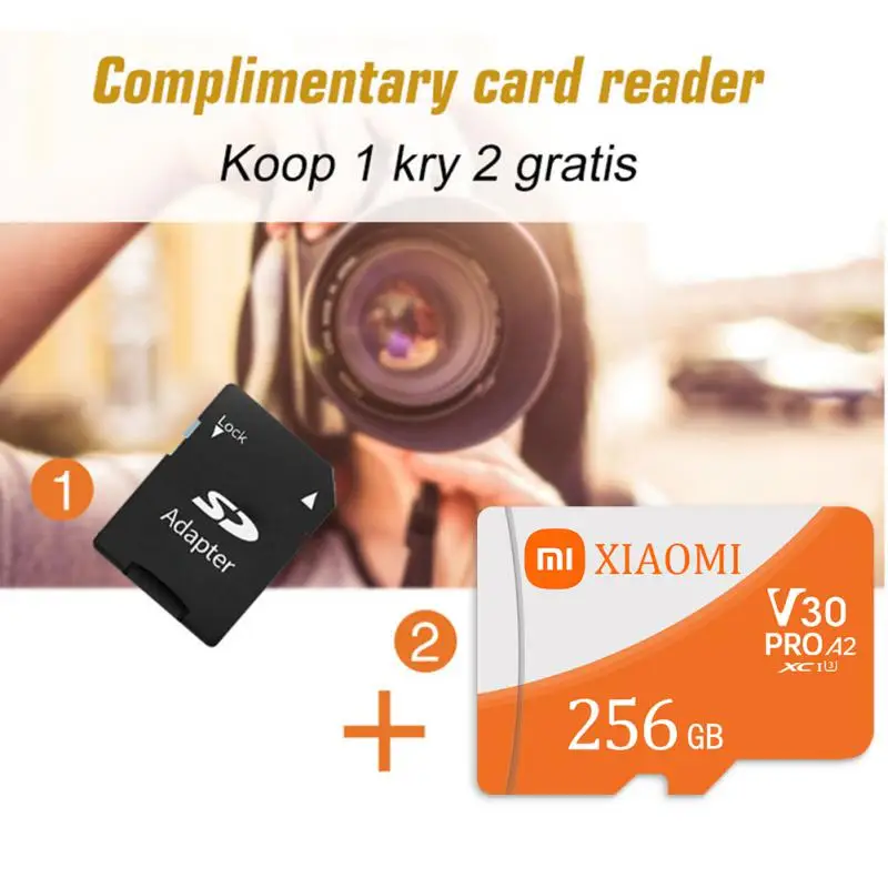 Xiaomi High speed Class 10 SD Card 32GB 64GB 128GB 256GB 1TB Memory Card Flash usb stick For Camera table PC memory card