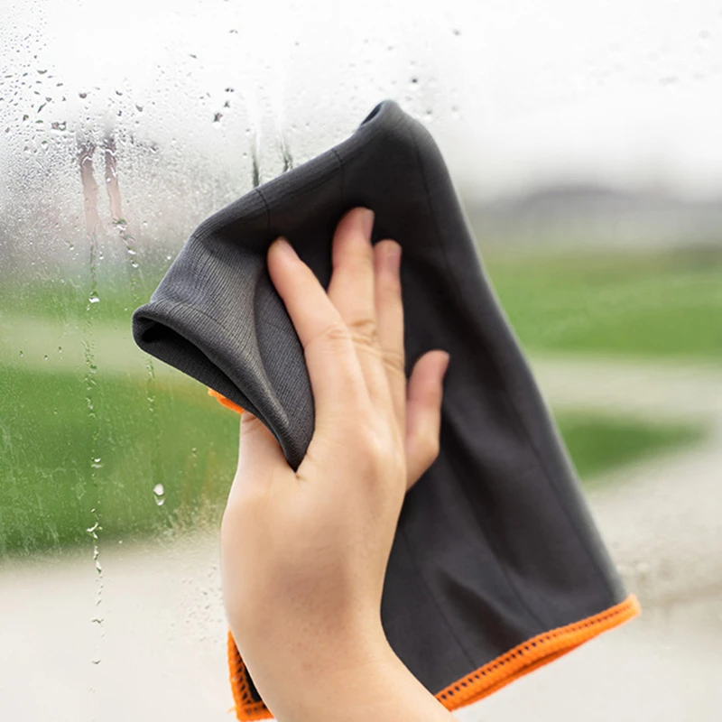 Microfiber Carbon Fiber Cleaning Cloth Reusable for Kitchen Dish Cloth Glass Window Polishing Streak Free Miracle Easy Clean Rag 6