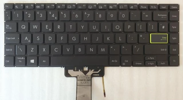 

US Backlit Keyboard For Asus VivoBook TM420 TM420UA TM420IA Flip 14 Laptop