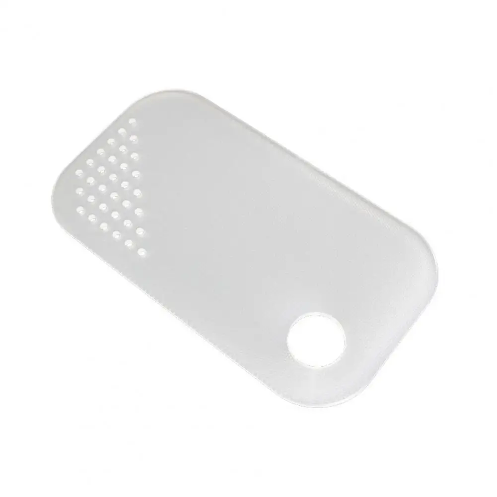 Outdoor Camping Mini Cutting Board With Drainage Hole Clear Non-Slip Food Grade Vegetables Fruits Meat Chopping Board