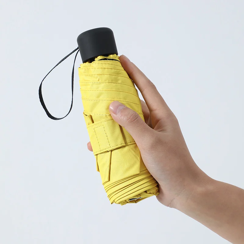 Ultraleichter Mini-Taschenschirm für Damen, Kleiner Windfester Faltbarer Reiseschirm, Kompakter Regenschirm für Herren, Sonnenschutzschirm für Outdoor-Aktivitäten – Detail 4