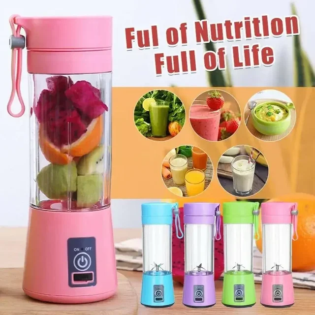 Mini presse-agrumes électrique Portable, chargeur USB, pour Smoothie, Milkshake, automatique, frais, citron, mélangeur de cuisine, tasse de fruits 1
