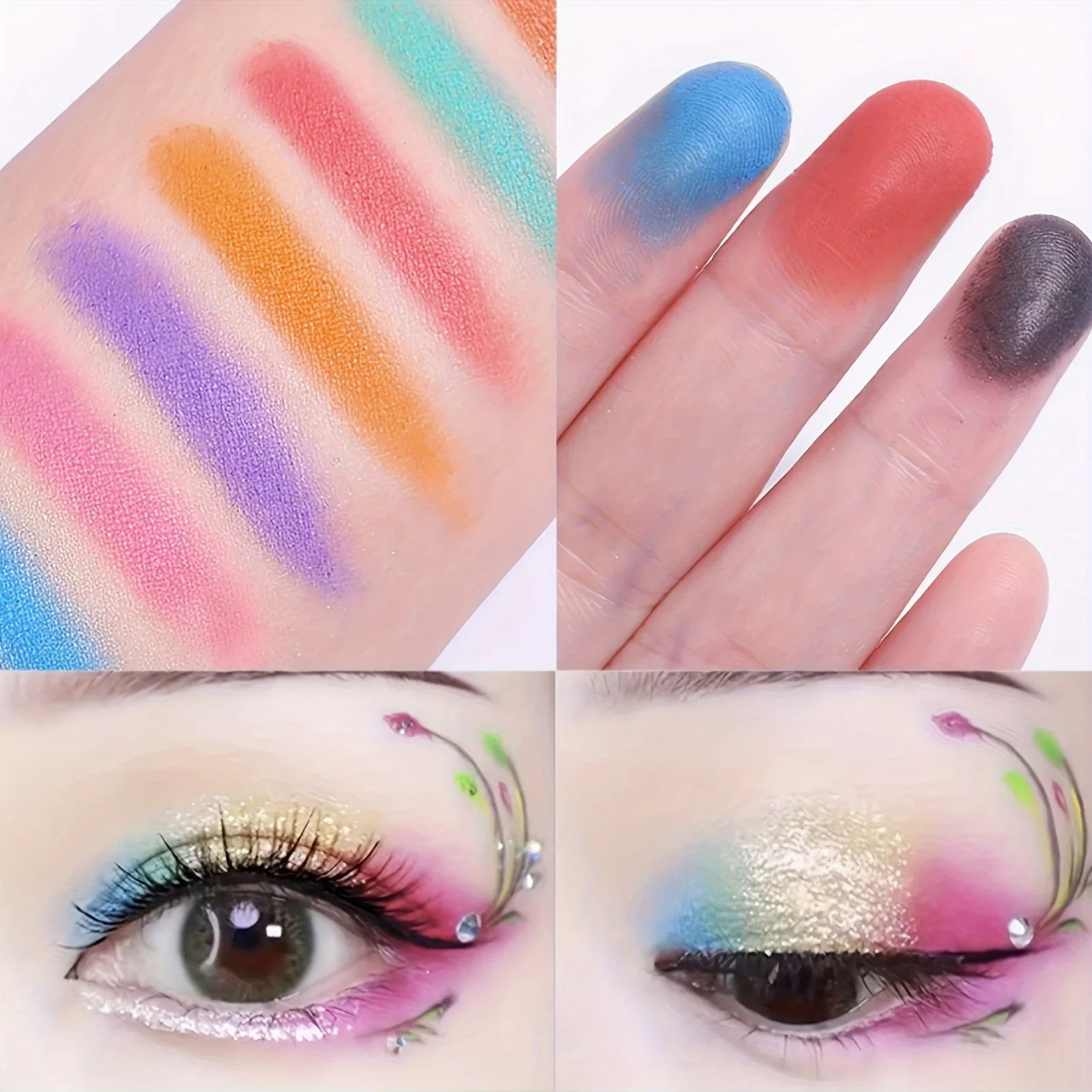 39-Color Multi-Purpose Palette Set-Professional Eyeshadow Set with 24 Shades Perfect for Stage