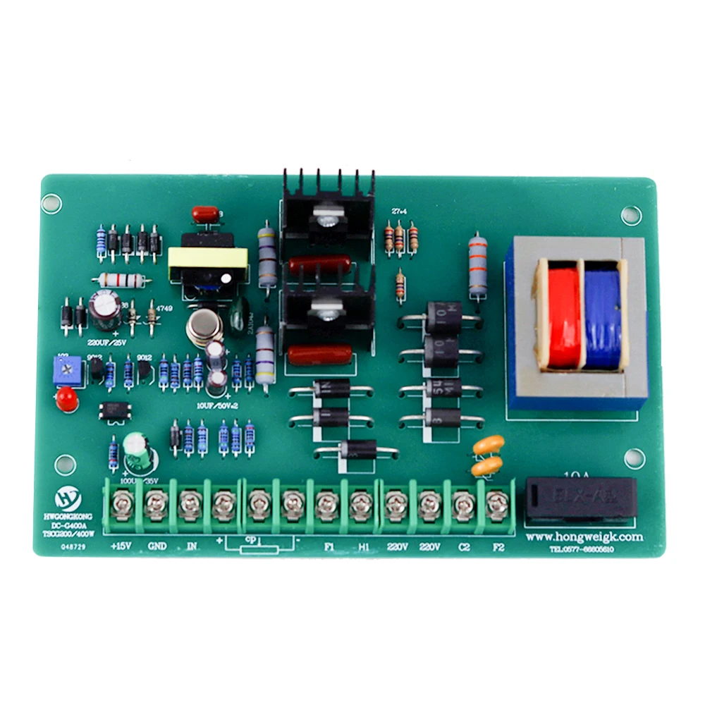 TSCG-200/400 speed -control board, 400 watt DC -motor speed governor Bag making
