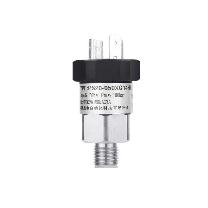20-200bar 50bar 12bar Mechanical pressure switch piston type stainless steel diaphragm adjustable pressure switch