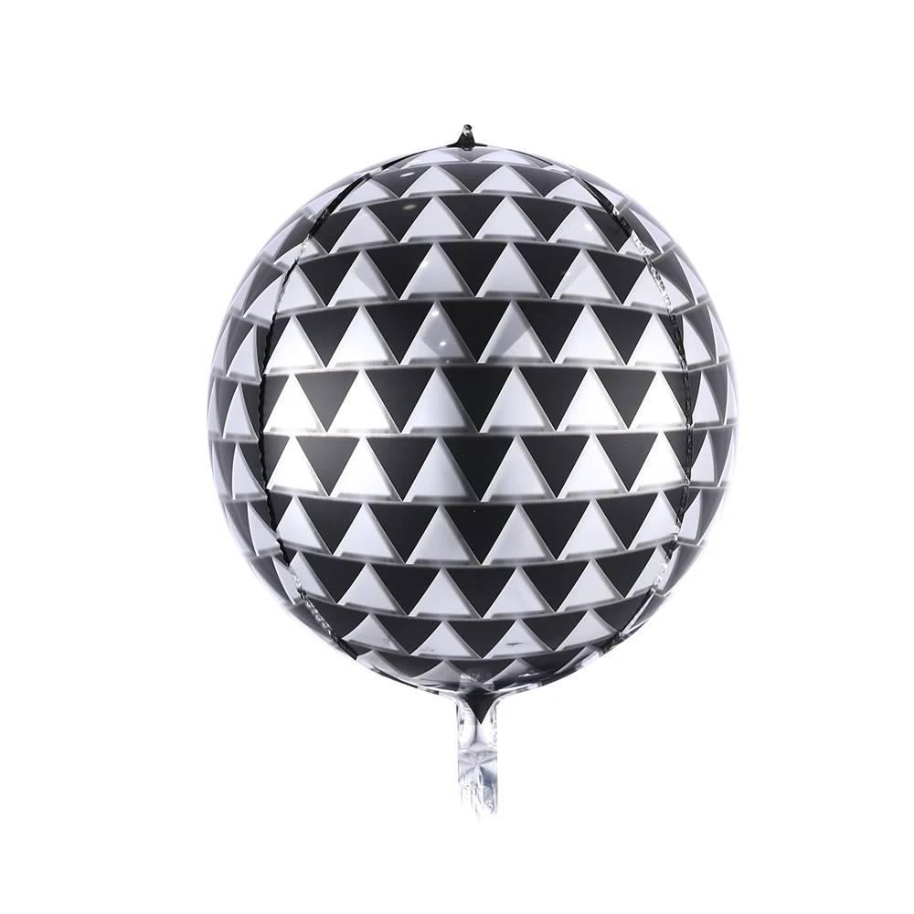Rose Gold 4D Foil Balloons Set - Metallic Rainbow Balloon Decor