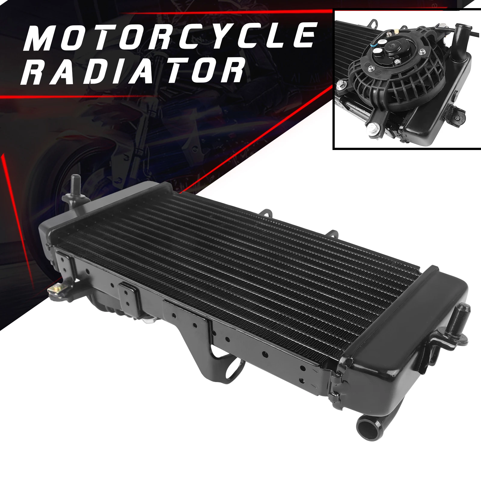 

Охлаждающий радиатор для мотоциклетного Двигателя SUZUKI GW250 GW250S GW250F DL250 GW250 2011-2015, аксессуары для защиты резервуара для воды