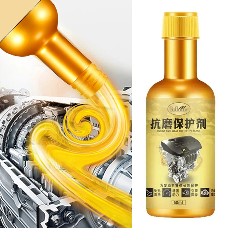 Car Engine Oil 2.02oz Wear Repair Agent Auto Protective Motor Restore  Additive Noise Reduction Antiwear Supplies Car engine care - AliExpress