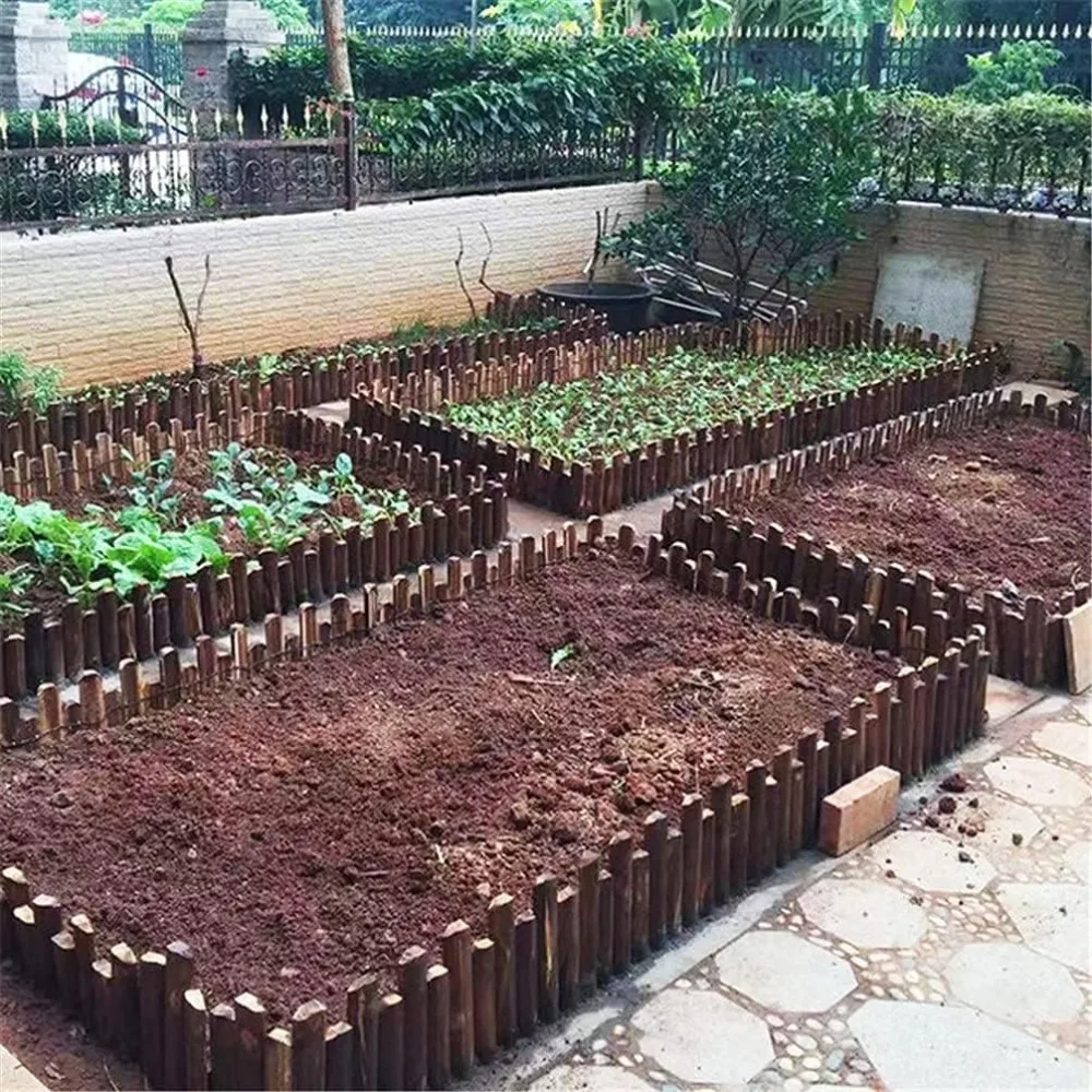 Wooden Folding Garden Border Fence 4