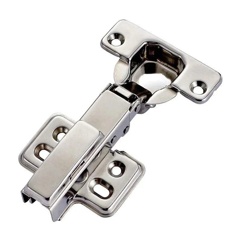 1pcs Hinge Soft Closing Full Overlay Door Hydraulic Hinges No-Drilling Hole Clip-On for Cabinet Cupboard Furniture Hardware stainless steel hinges door hinges