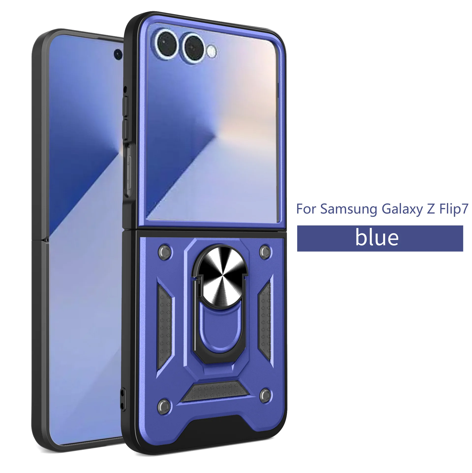 Shockproof Heavy-Duty Rugged Phone Case with Kickstand
