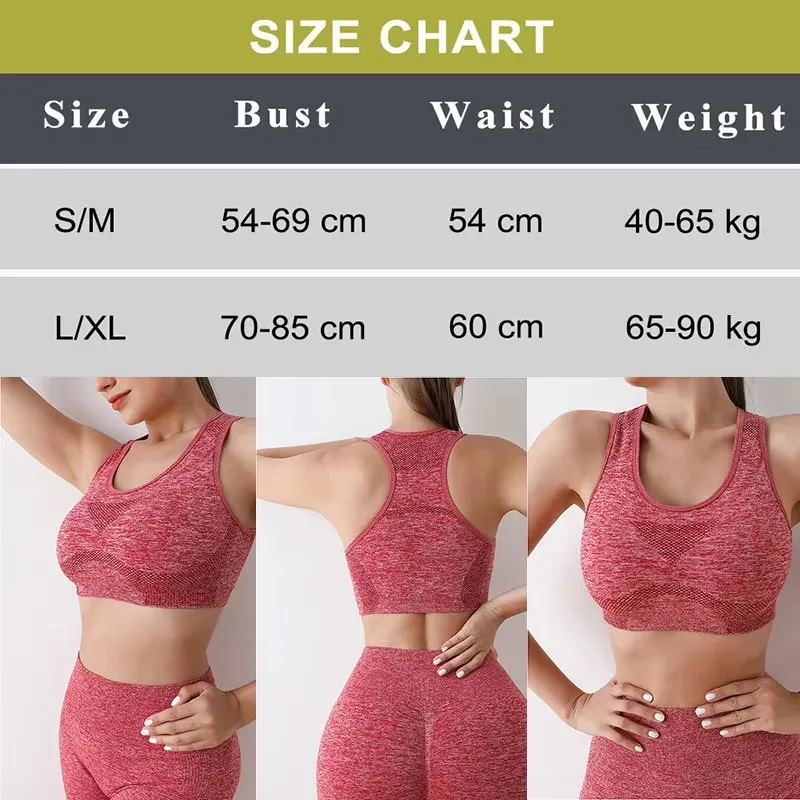 Women Sports Bra Top Push Up Fitness Yoga Bra Underwear Sport Tops Women Breathable Running Vest Gym Wear