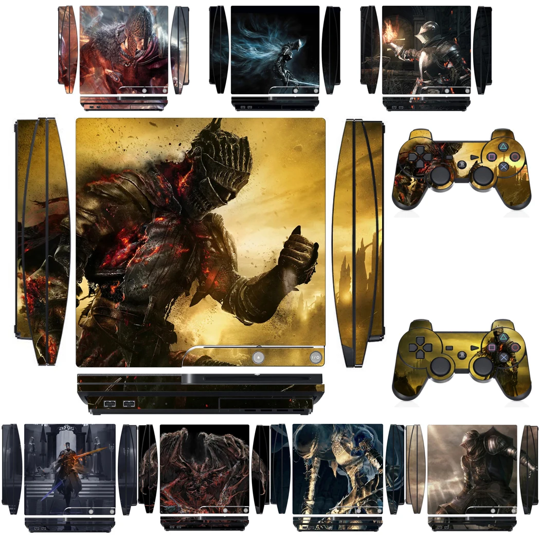 2101 Vinyl Skin Sticker Protector Per Sony Ps3 Slim Playstation 3 Slim E 2 Adesivi Per Pelli Controller