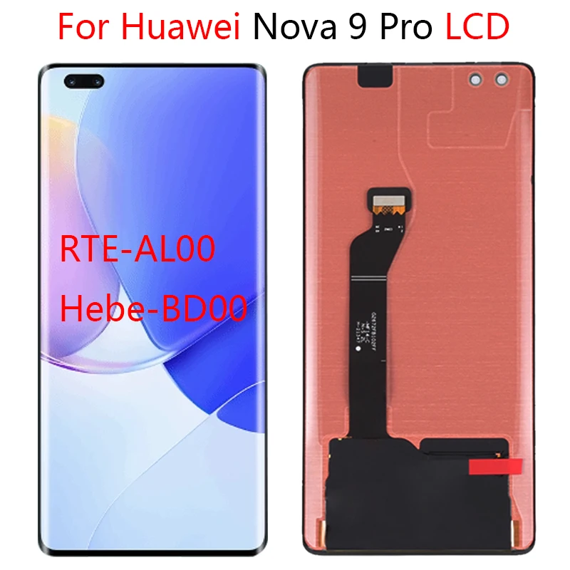 

For Huawei Nova 9 Pro RTE-AL00 Hebe-BD00 LCD Display Touch Screen Digitizer Assembly LCD