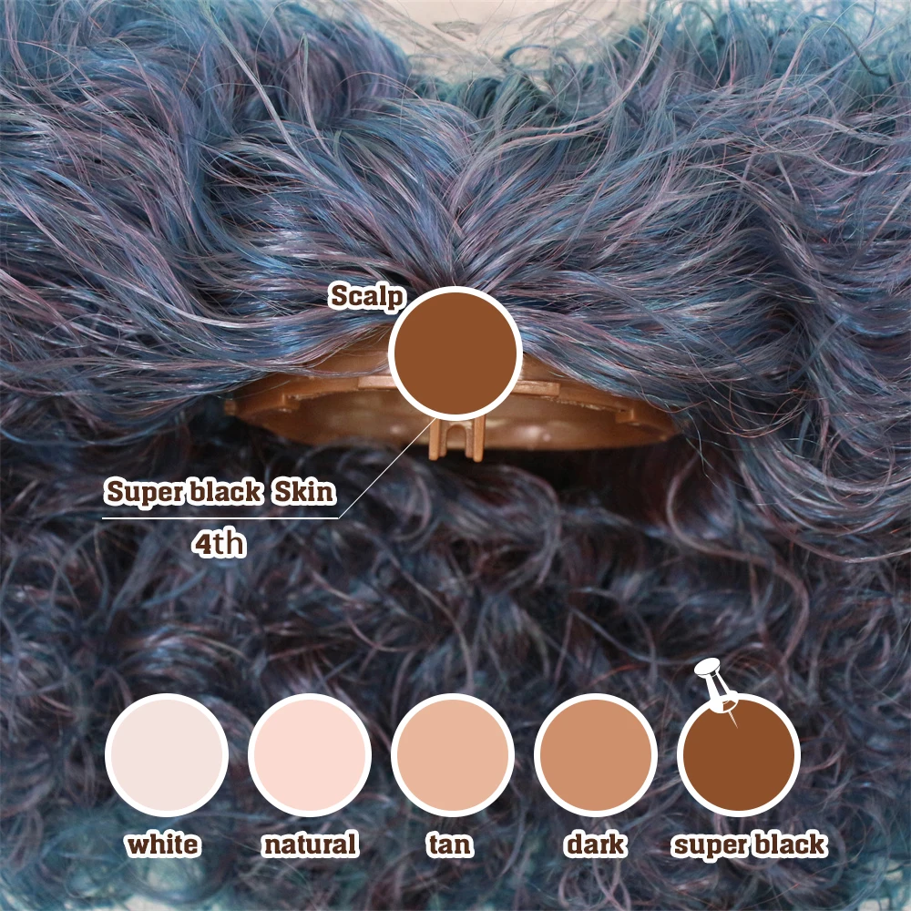 Fortune Days RBL scalp dome for Blyth ICY DBS doll Wig hair
