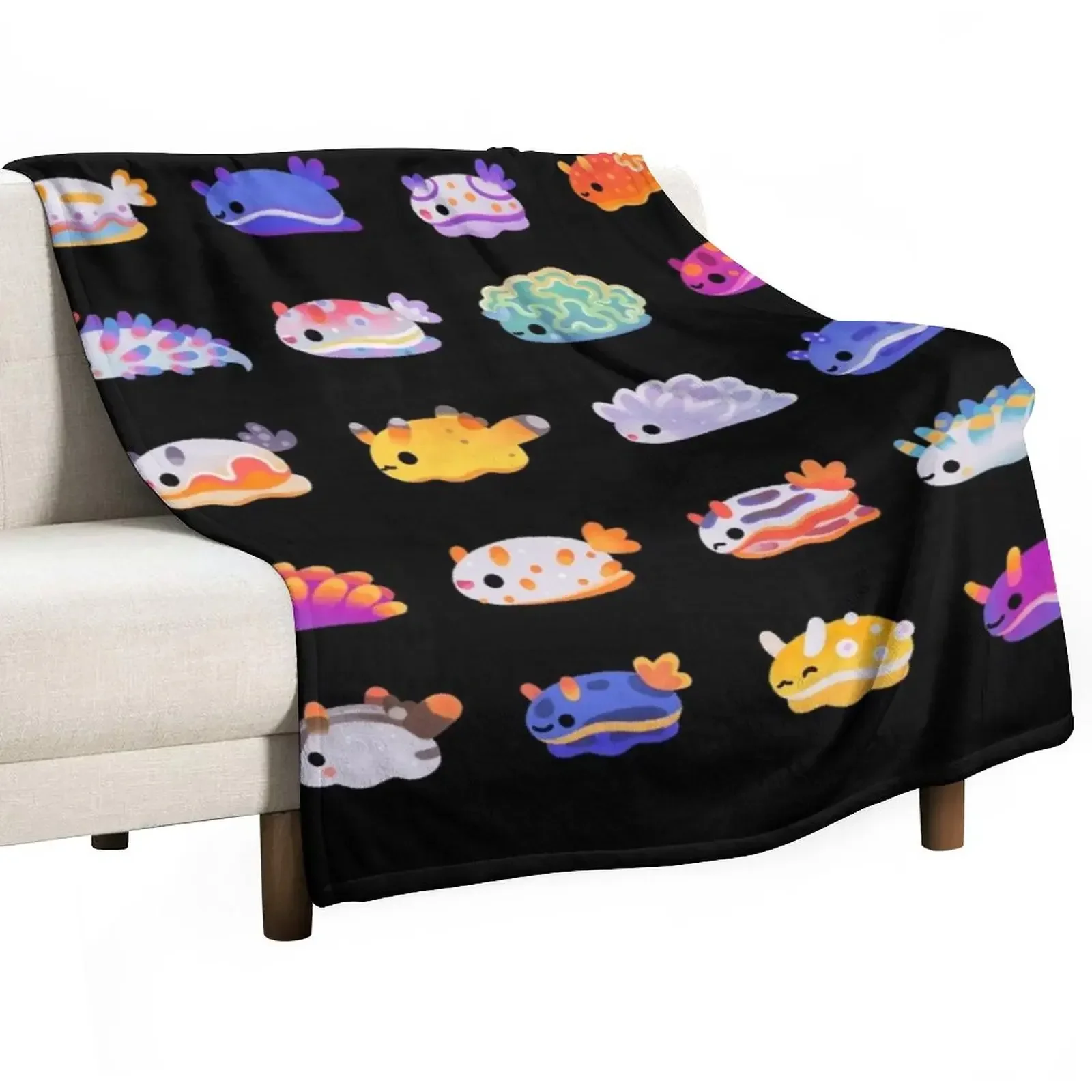 

Sea Slug Day Throw Blanket Sofa Giant Sofa Blankets