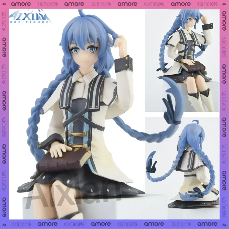 

14CM Mushoku Tensei: Jobless Reincarnation Roxy Migurdia Noodle Stopper Figure PVC Action Figure Collectible Model Toys Kid Gift