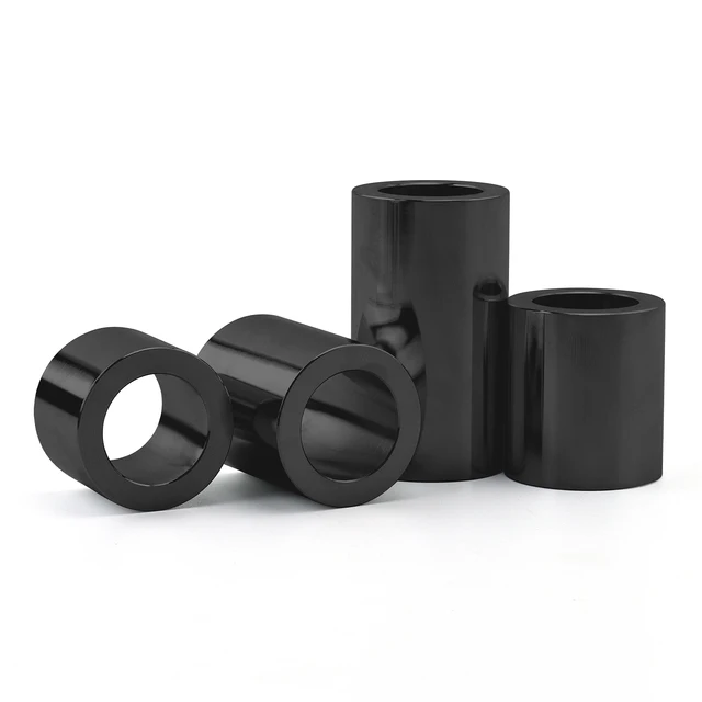 Pair Of Aluminum Wheel Axle Spacers For Harley Motorcycles – 1.00" ID, 1/4" Long