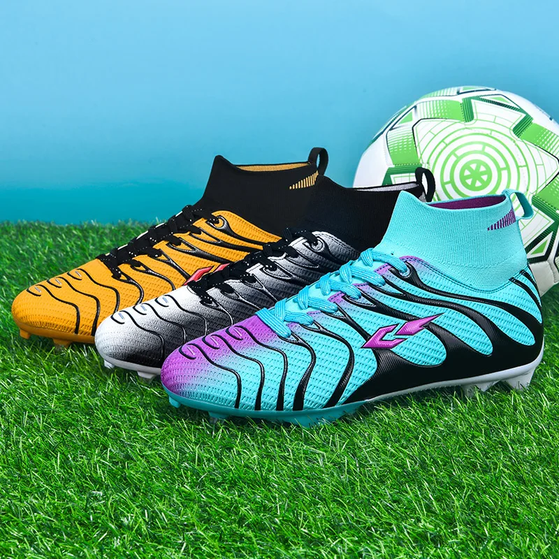 المراهقين أحذية كرة القدم للرجال عدم الانزلاق AG/T...
