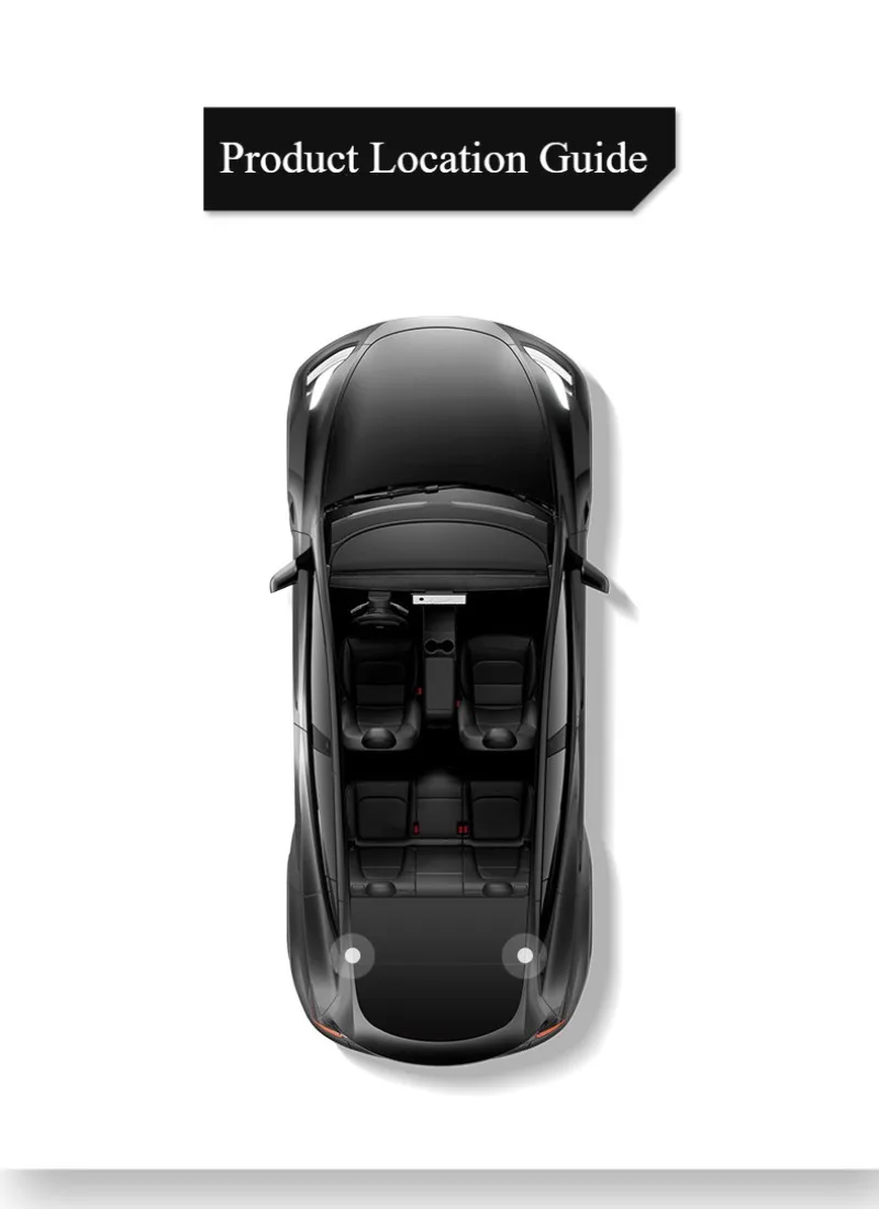 Car Trunk Guard for Tesla Model Y TPE Tail Box Side Fully Wrapped Protective Pan