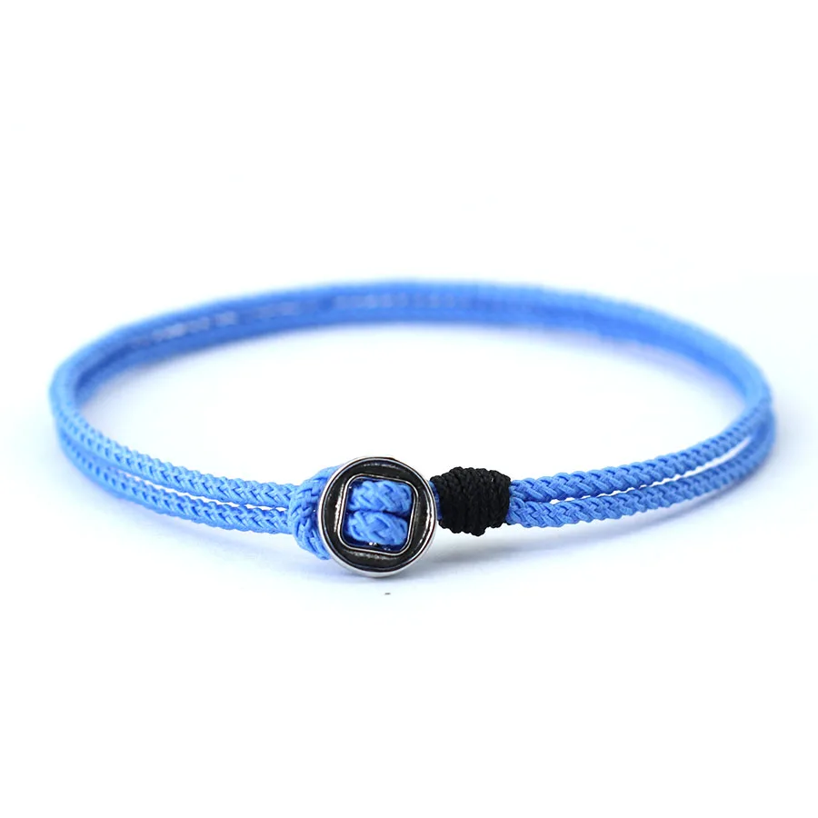 Einfache Art dünne Seil Armband Männer handgemachte Weaven Wikinger Braslet Freizeit Pulsira Geschenke für Freund winzigen Armband für Hombre – Detail 15