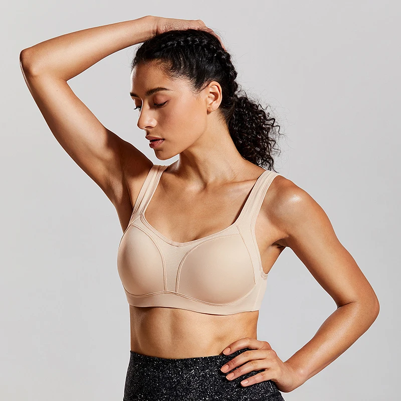 Sports Bra Women Underwire Pad Underwire Running Workout Lady Underwear 2