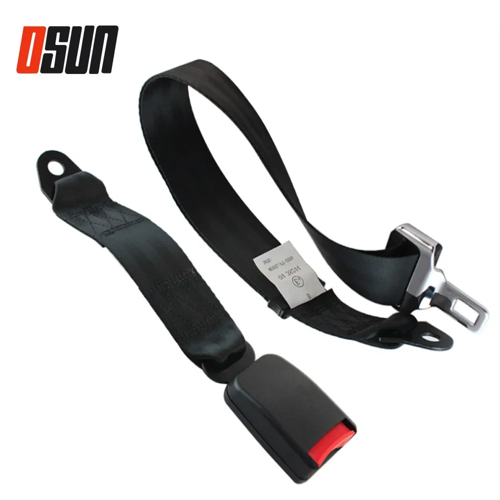 Black2PointsCarAutoSeatSeatbeltUniversalSeatBeltsAdjustable