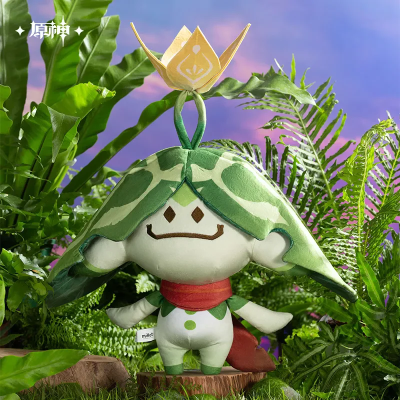 Genshin Impact Official Merch miHoYo Original Authentic Aranara Plush Prop Keychain Pendant Desktop decorations Cosplay Birthday