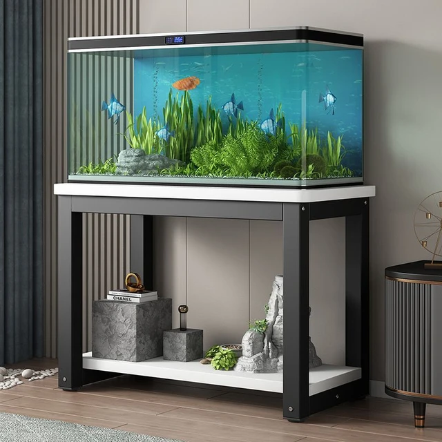 Fish Tank Living Room Fish Tank Rack Metal Rack Wrought Iron Rack Steel  Wooden Cabinet Storage Rack Sub Table Base Chassis - AliExpress