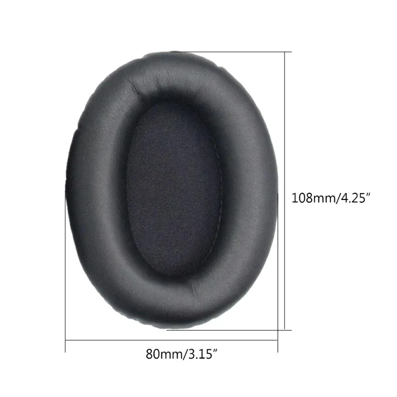 Enhanced Leather Ear Cushion Earpads for Gaming Headphones and Headband Cover