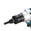 HIFESON Battery Free Metal Electric Rivet Gun Rechargeable Automatic Rivet Nut Gun Riveting Tool Nut Head M3-M12 For Makita Tool 4