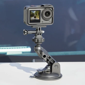 Per Go Pro 13 12 11 10 9 8 7 Accessori Supporto a ventosa per telefono per auto per Insta 360 X5 X4 ACE PRO 2 SJCAM DJI OSMO Action 5 Pro