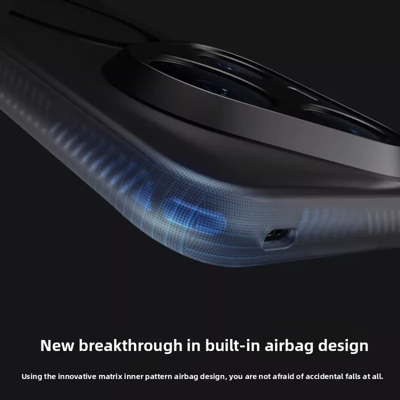 Elegant Magnetic Frosted Back Acrylic Case - Ultra-Thin Shockproof Design