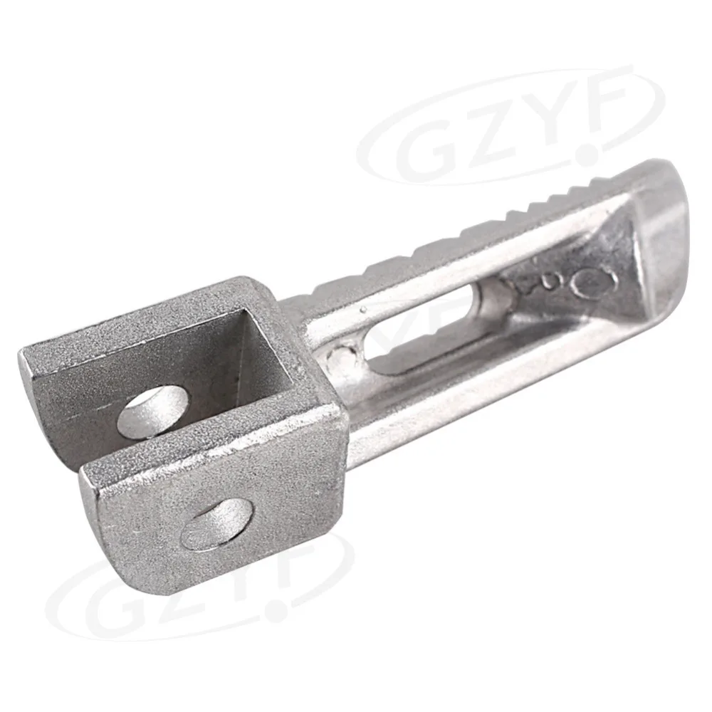 Motorcycle Front Foot Peg Footrest for Suzuki GSXR 600 750 1000 2001-2014 Silver
