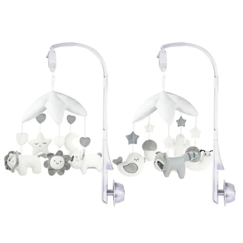 

Nursery Mobiles Ceiling Decoration Newborn Crafts Bed Decoration Toy Suspending Rotating Bell With Melodies Dual Purpose