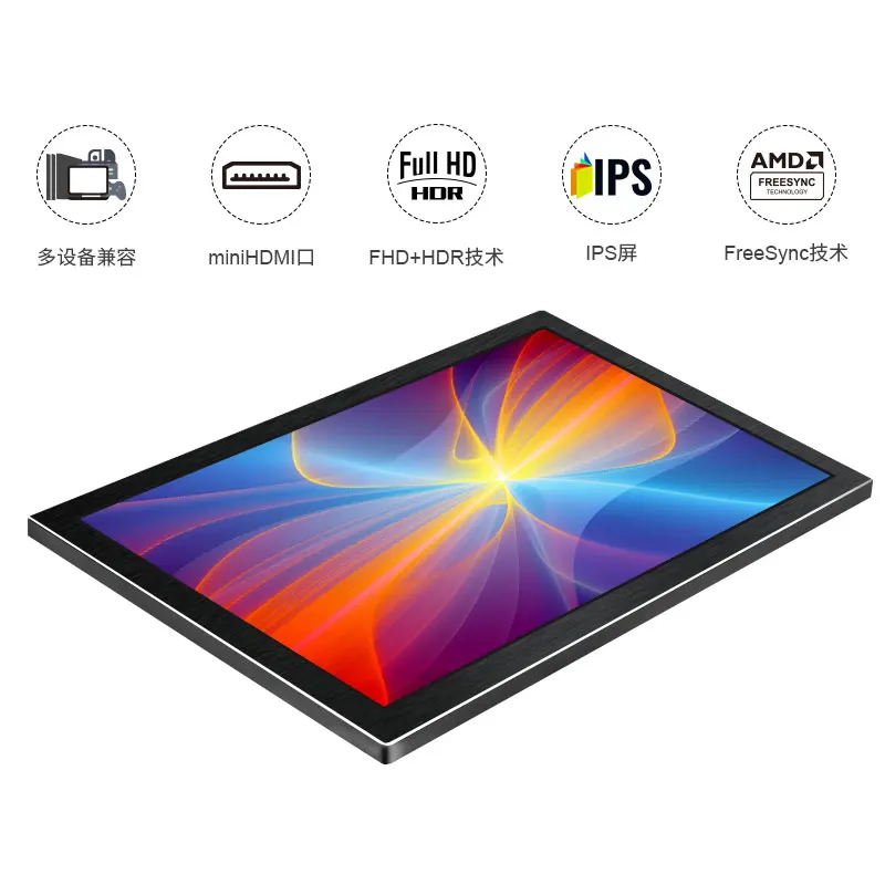 9 ġ ޴   LCD ÷ HDMI IPS г, ̴ ȭ Ʈ Xbox ø X PS4 / 5 ġ