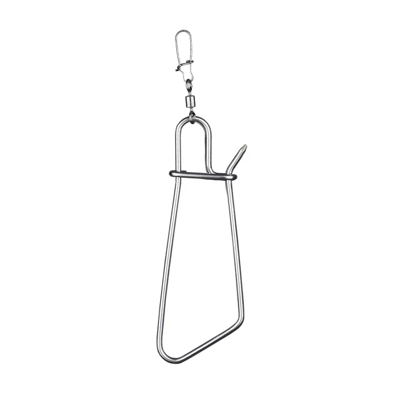 Attache poisson vivant inox - Fermoir pêche avec câble pour conserver vos prises - Accessoires pêche