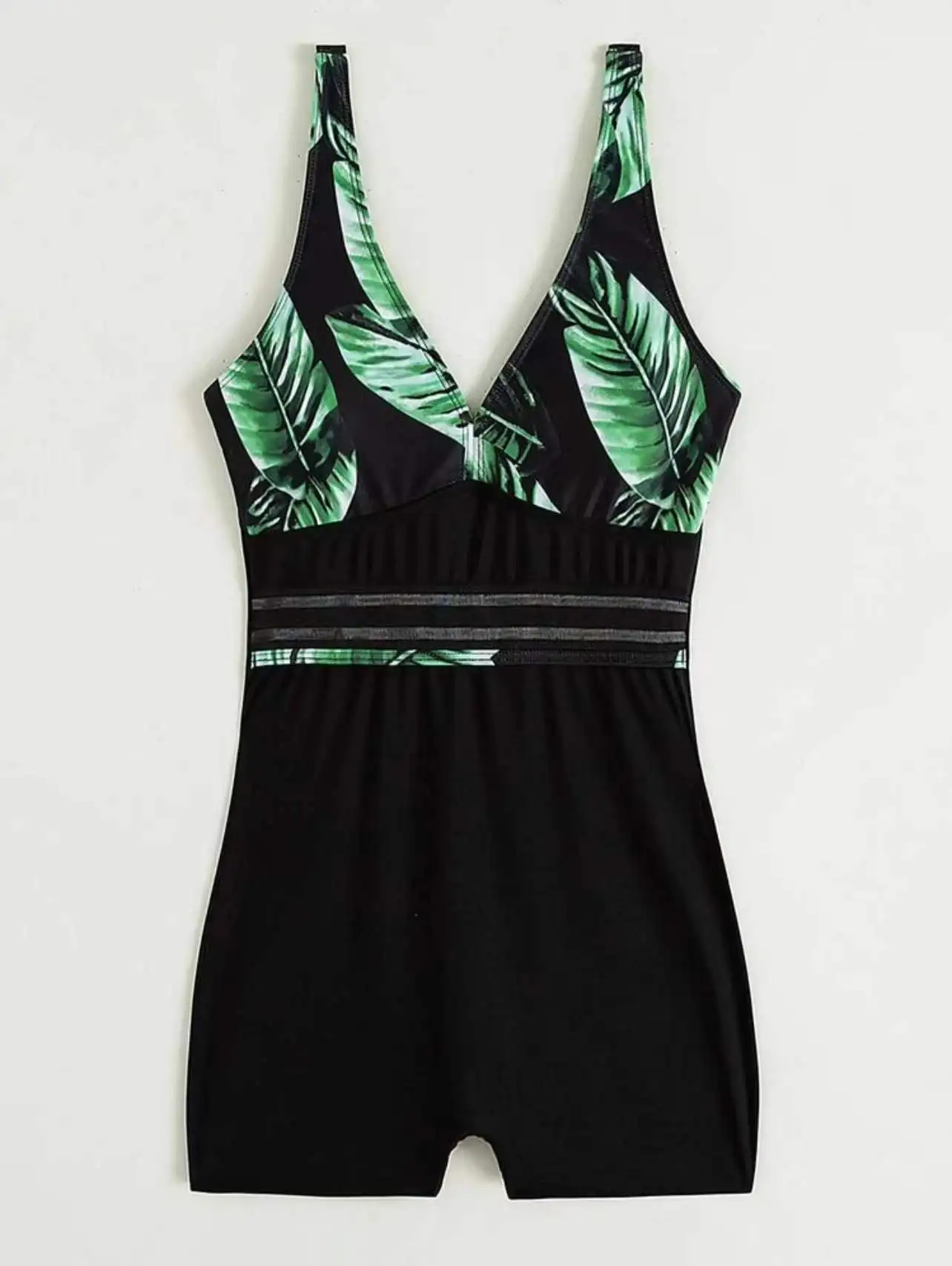 Large Size One-pieces Swimsuits Woman 2023 Zipper High Neck Bikinis Vintage Print Swimsuit For Women Push Up Monokini Swimwear